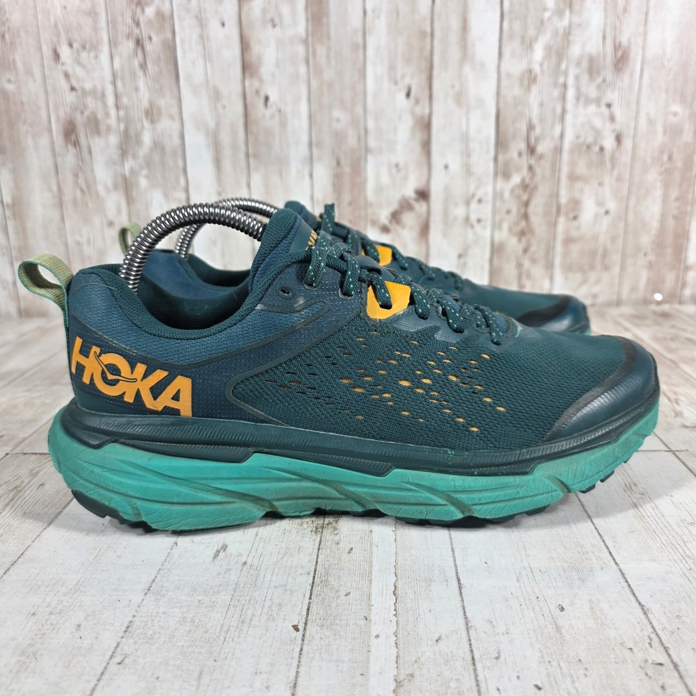 Hoka One One Challenger ATR 6 Deep Teal Watergarden Women 8.5 Trail Shoes